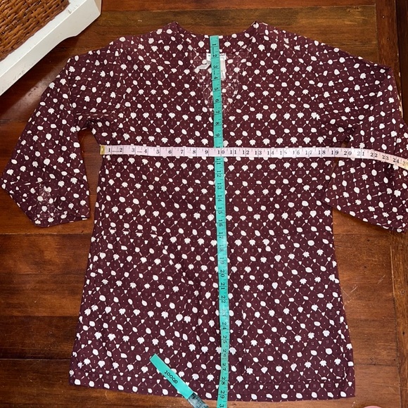 Vintage 1977 Marimekko Finland Design Research Print Tunic Excellent Condition - Picture 3 of 16